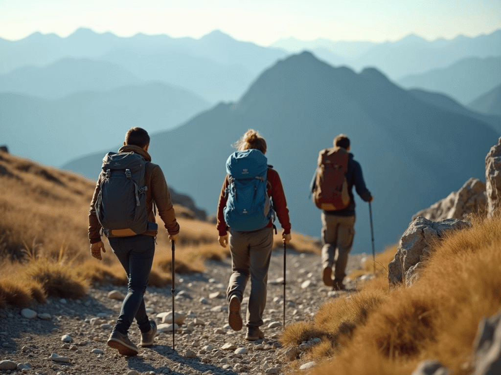 mochila para trekking andes centrales
