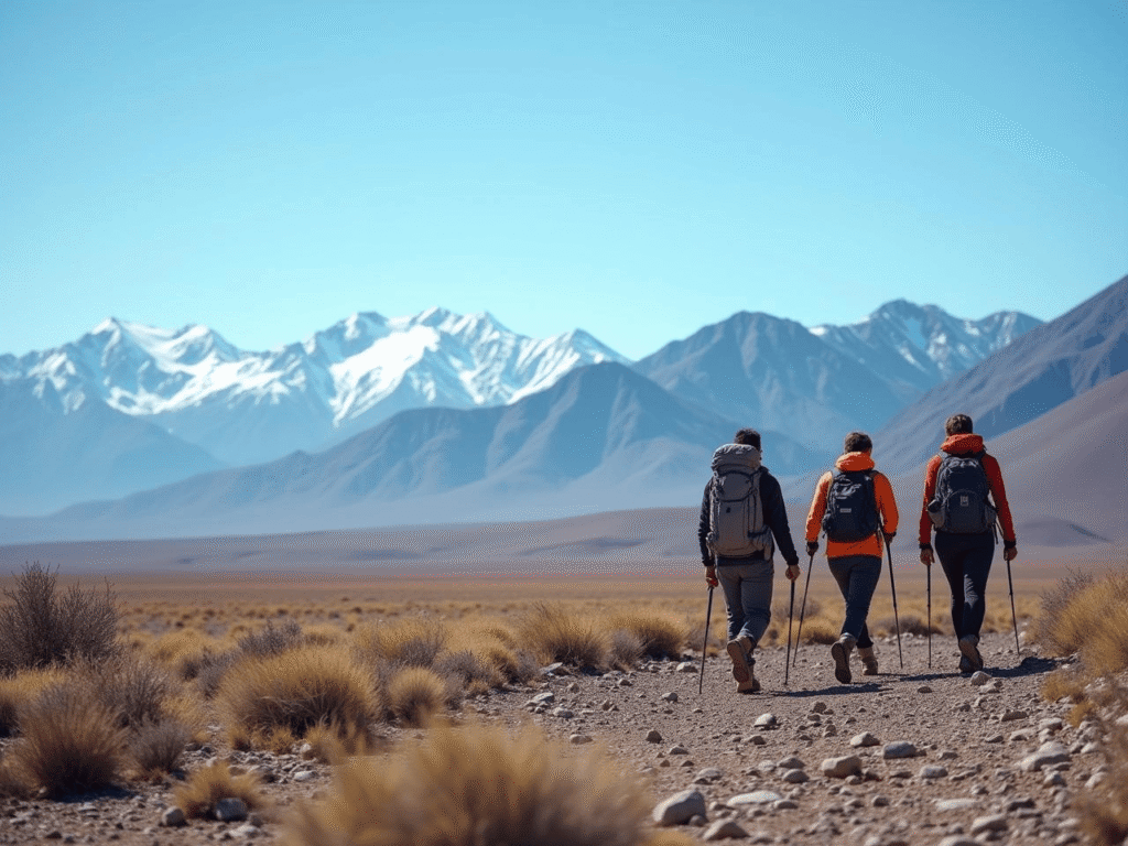 mochila para trekking desierto de atacama